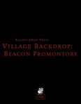 RPG Item: Village Backdrop: Beacon Promontory (OSR)