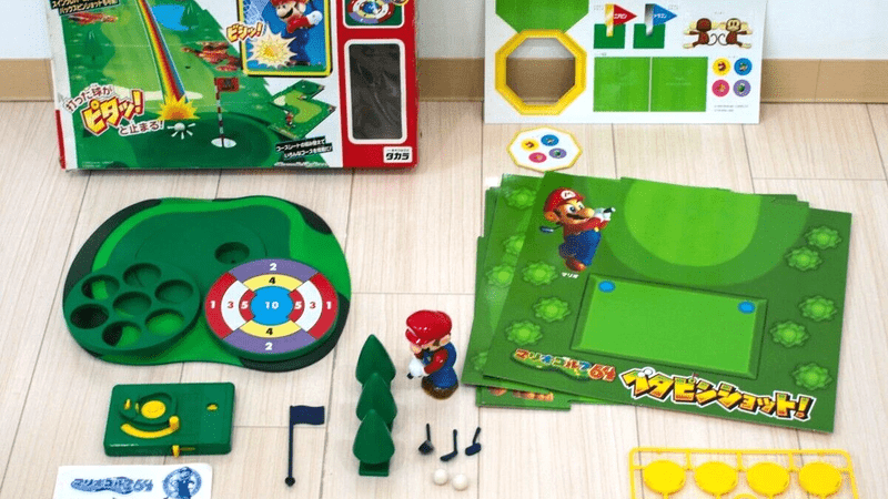 Mario Golf 64 Board Game