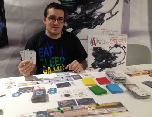 Game Preview from BGG.CON 2016: Alien Artifacts