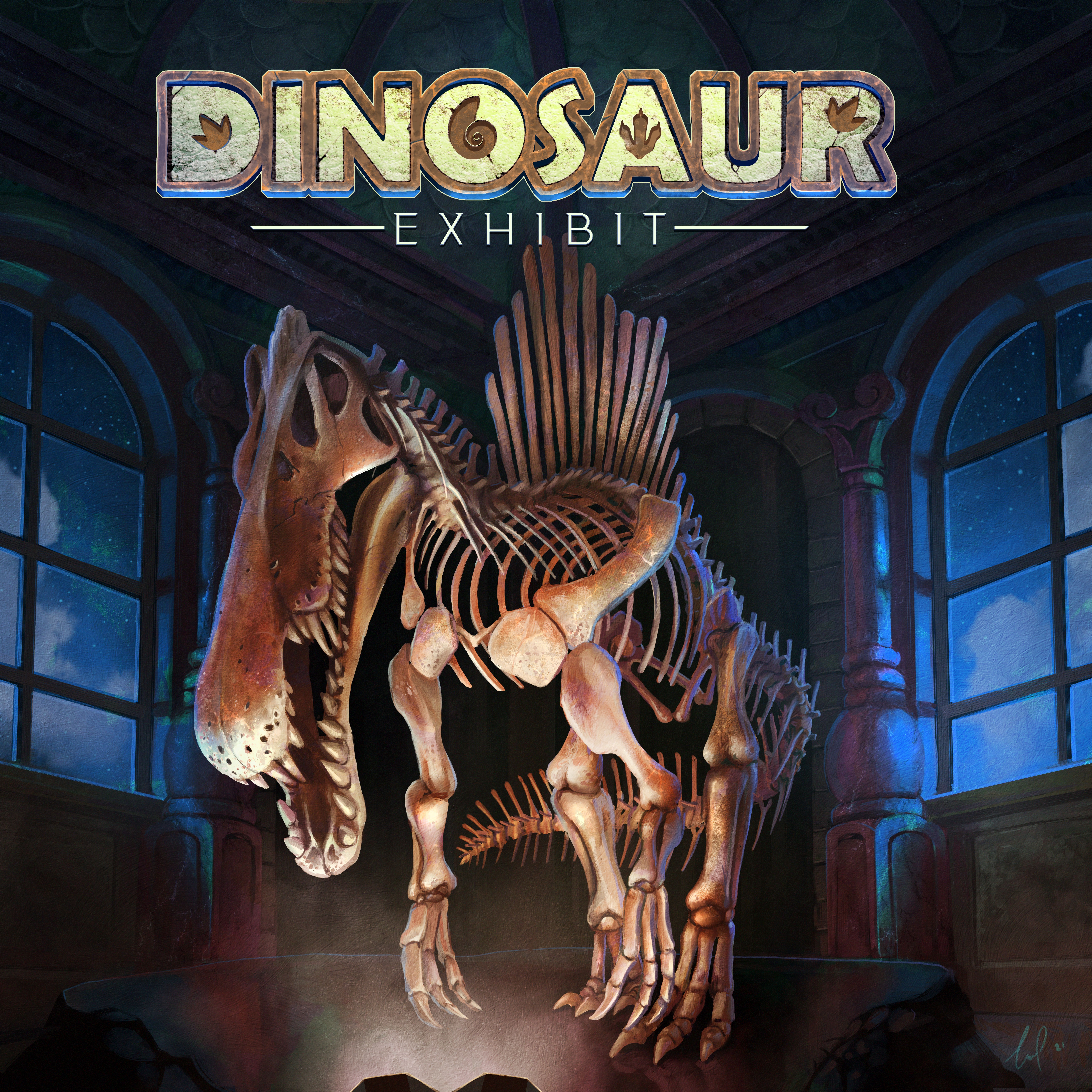 Boîte du jeu Dinosaur Exhibit