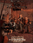 RPG Item: Avalon Solo Adventure System: Rauh's Roughnecks Book 1