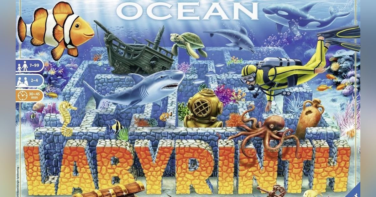 Ocean Labyrinth | Board Game | BoardGameGeek