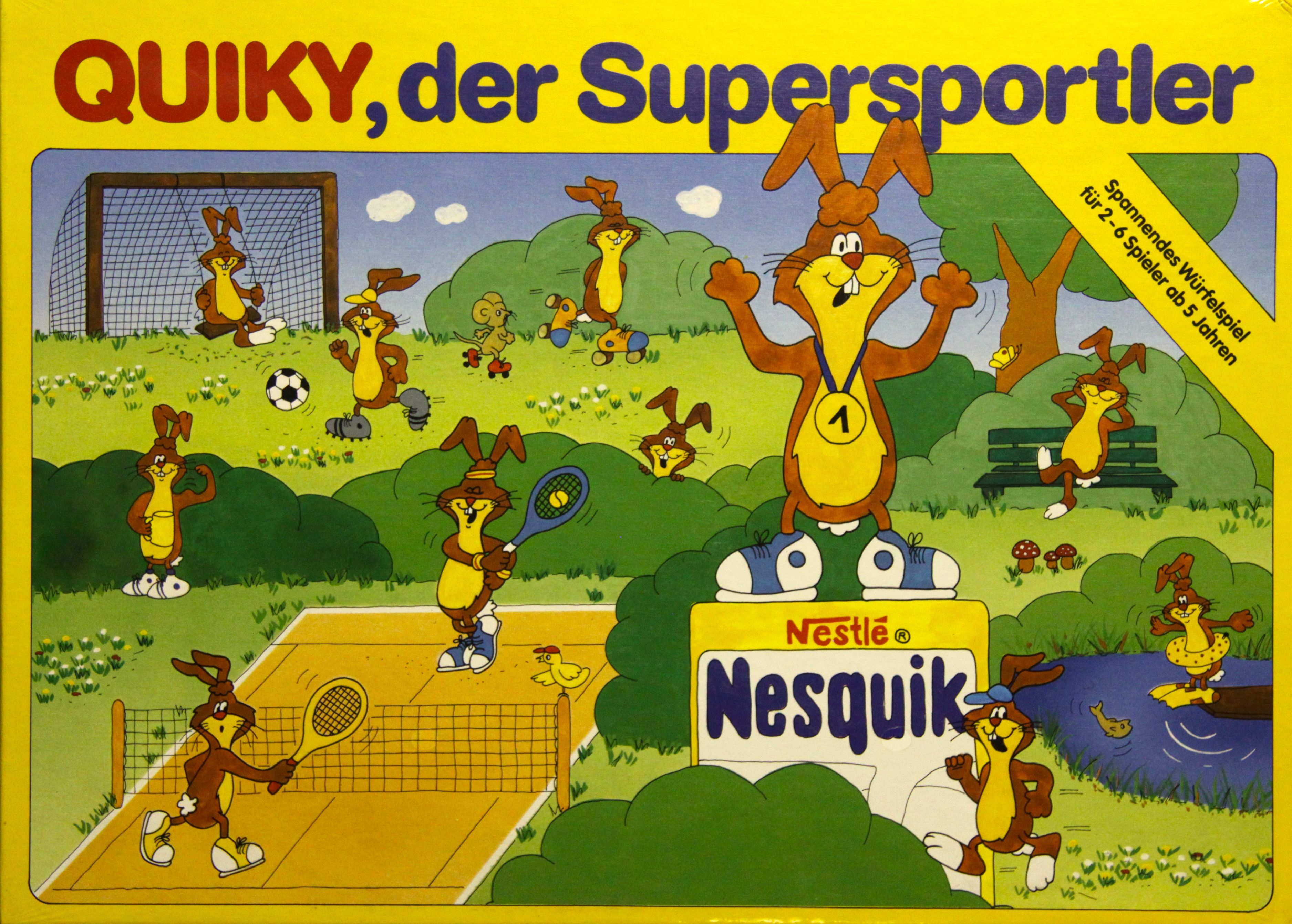Quiky, der Supersportler