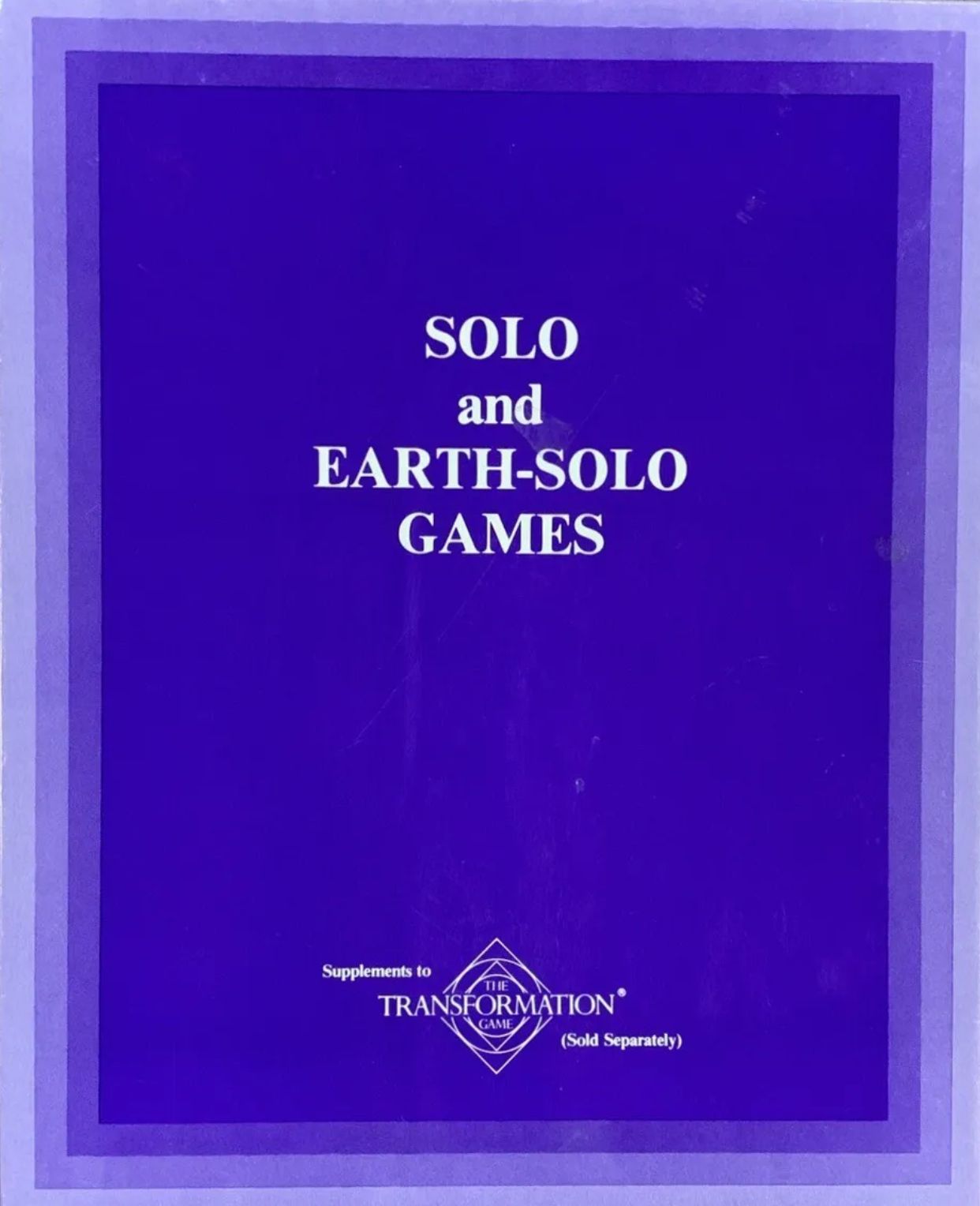 The Transformation Game: Solo and Earth-Solo