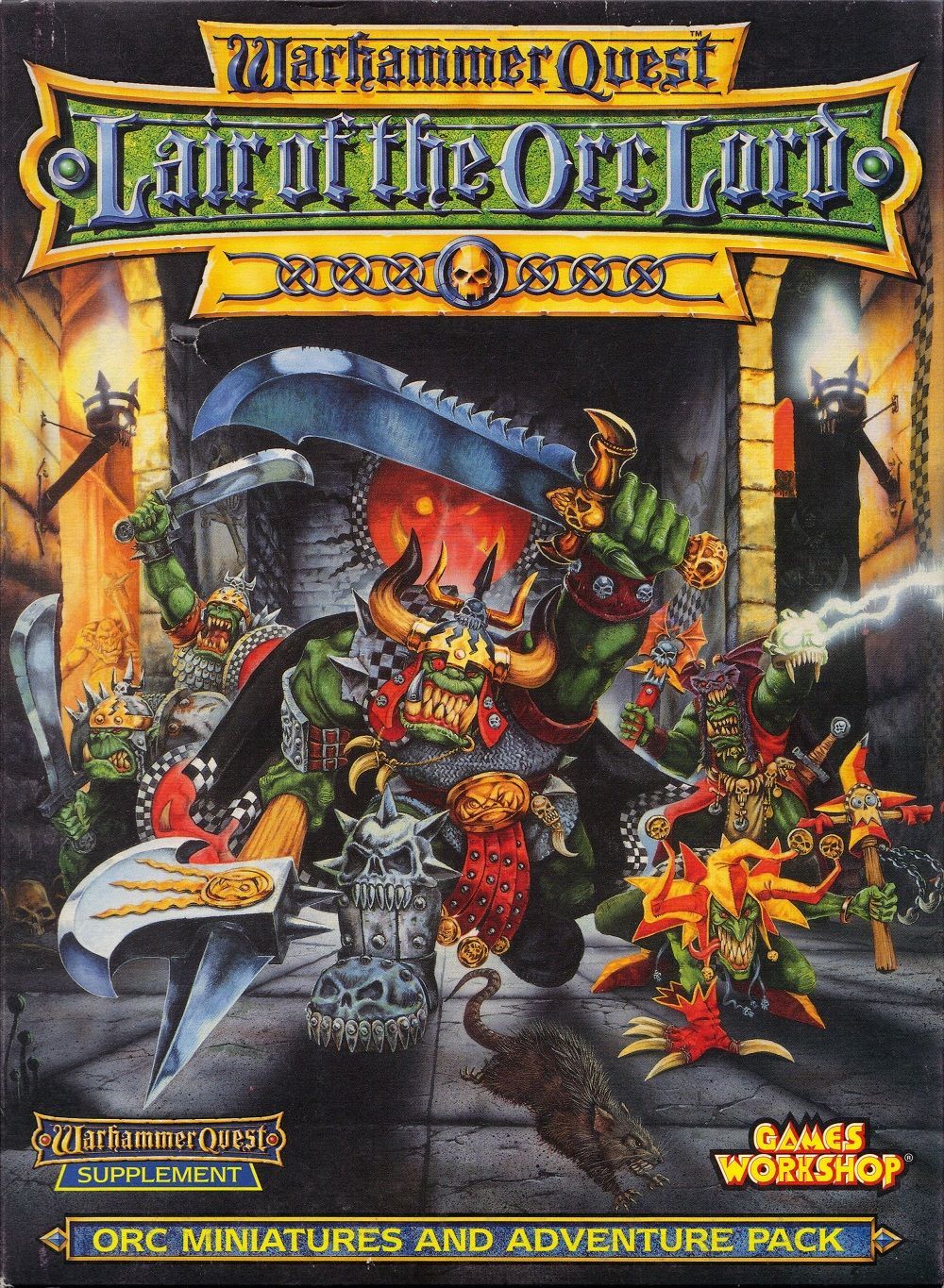 Coperta Warhammer Quest: Lair of the Orc Lord