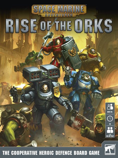 Space Marine Adventures Rise of The Orks Strategy Game by Games Workshop for sale online 