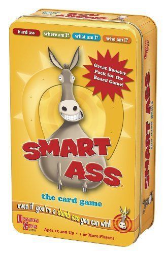 Smart Ass Card Mini Travel Game 