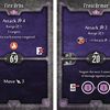 A selection of level 1 Spellweaver ability cards, demonstrating some uses of elemental effects.