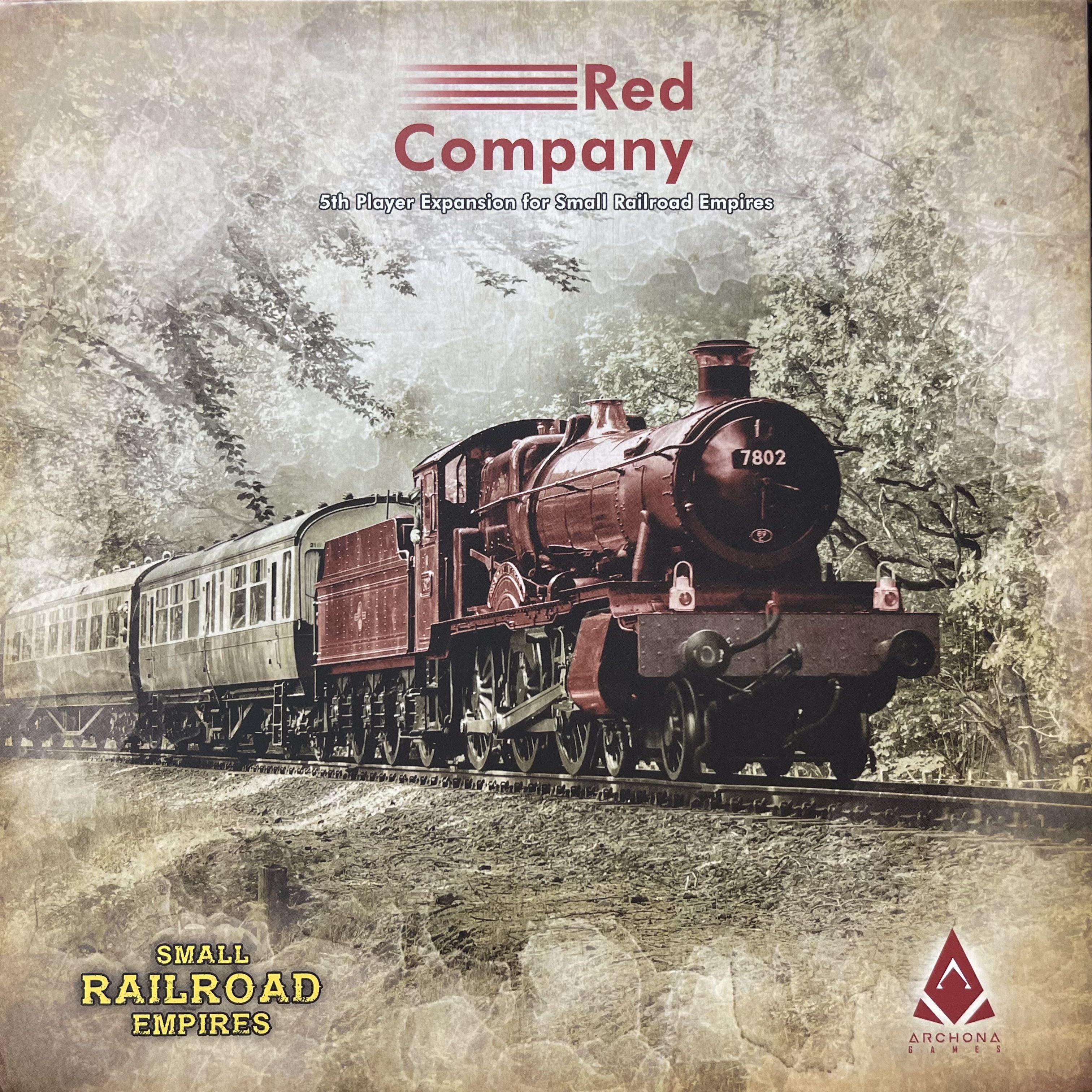 Small Railroad Empires: Red Company cover