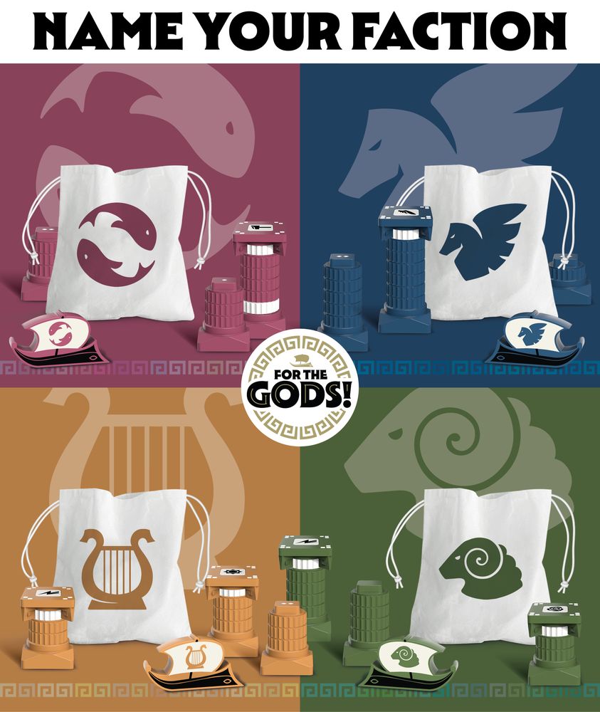 Help us name the Factions of For the Gods! | For the Gods!