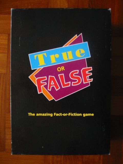True or False