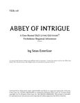 RPG Item: VER1-08: Abbey of Intrigue
