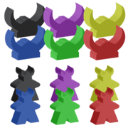 Champions of Midgard: Viking Meeples