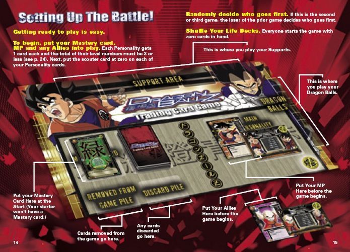 Dragon Ball Z TCG cover