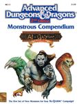 RPG Item: MC13: Monstrous Compendium Al-Qadim Appendix
