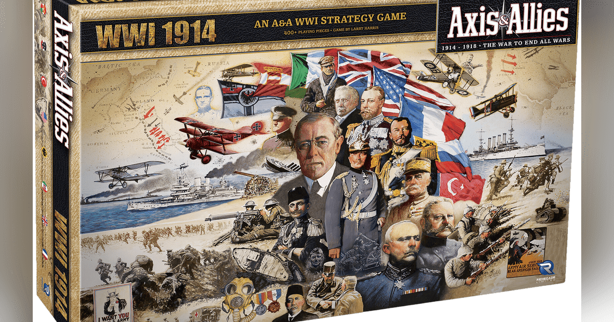 Axis & Allies: WWI 1914, Board Game