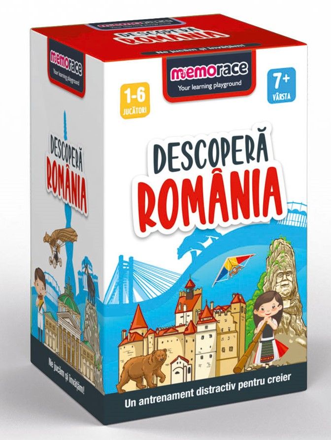 Memorace: Descoperă România box art