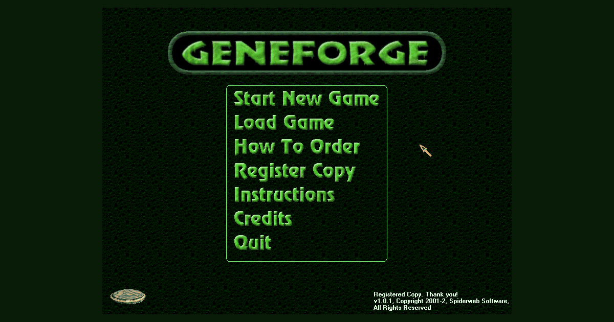 geneforge 5 character editor