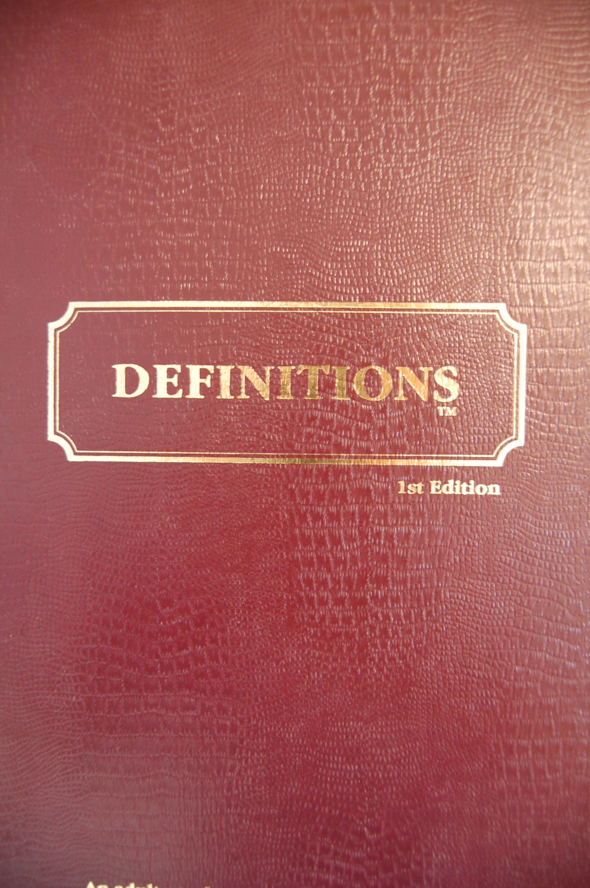 Definitions