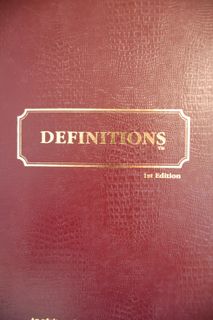 Definitions