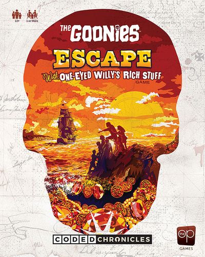 Board Game: The Goonies: Escape With One-Eyed Willy's Rich Stuff – A Coded Chronicles Game