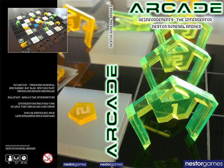 Arcade: Reinforcements – The Interceptor cover