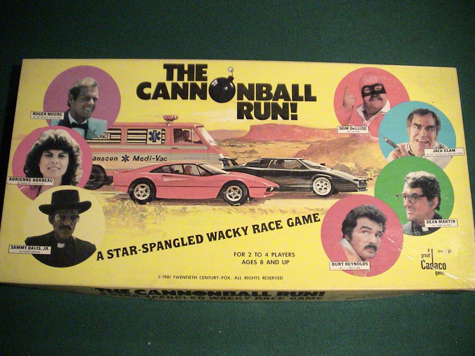 The Cannonball Run doboz