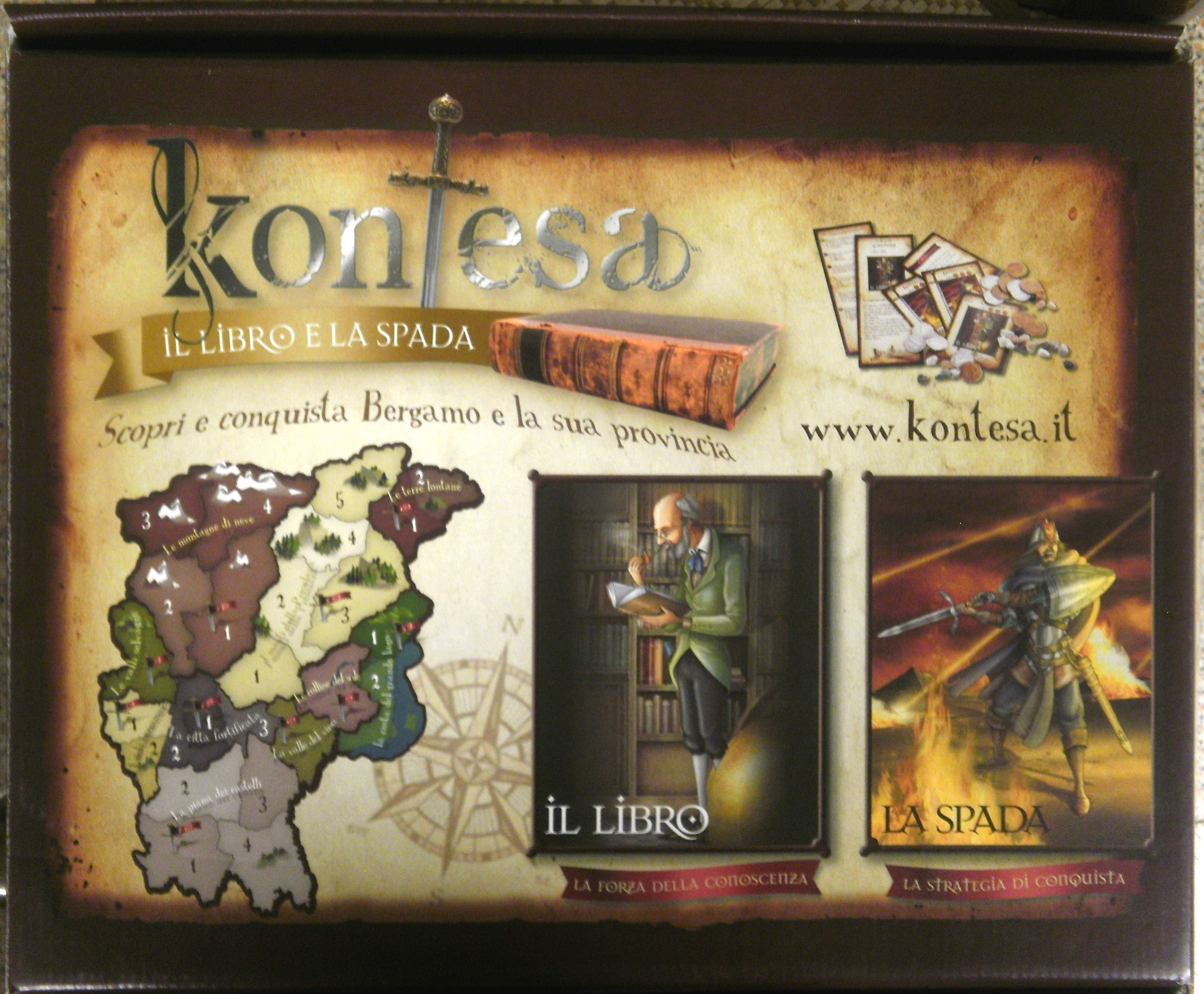 Kontesa: il libro e la spada cover art