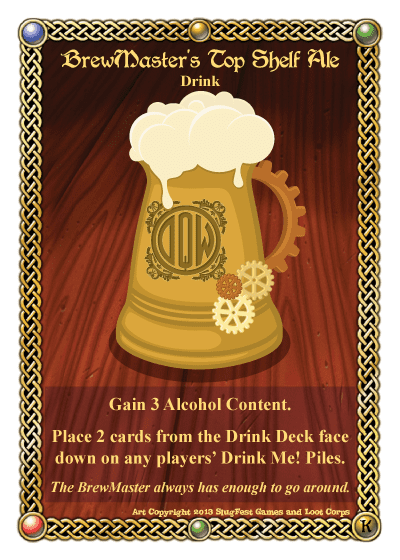 The Red Dragon Inn: Brewmaster's Top Shelf Ale