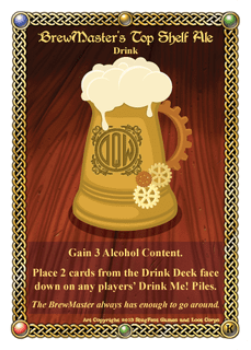 The Red Dragon Inn: Brewmaster's Top Shelf Ale
