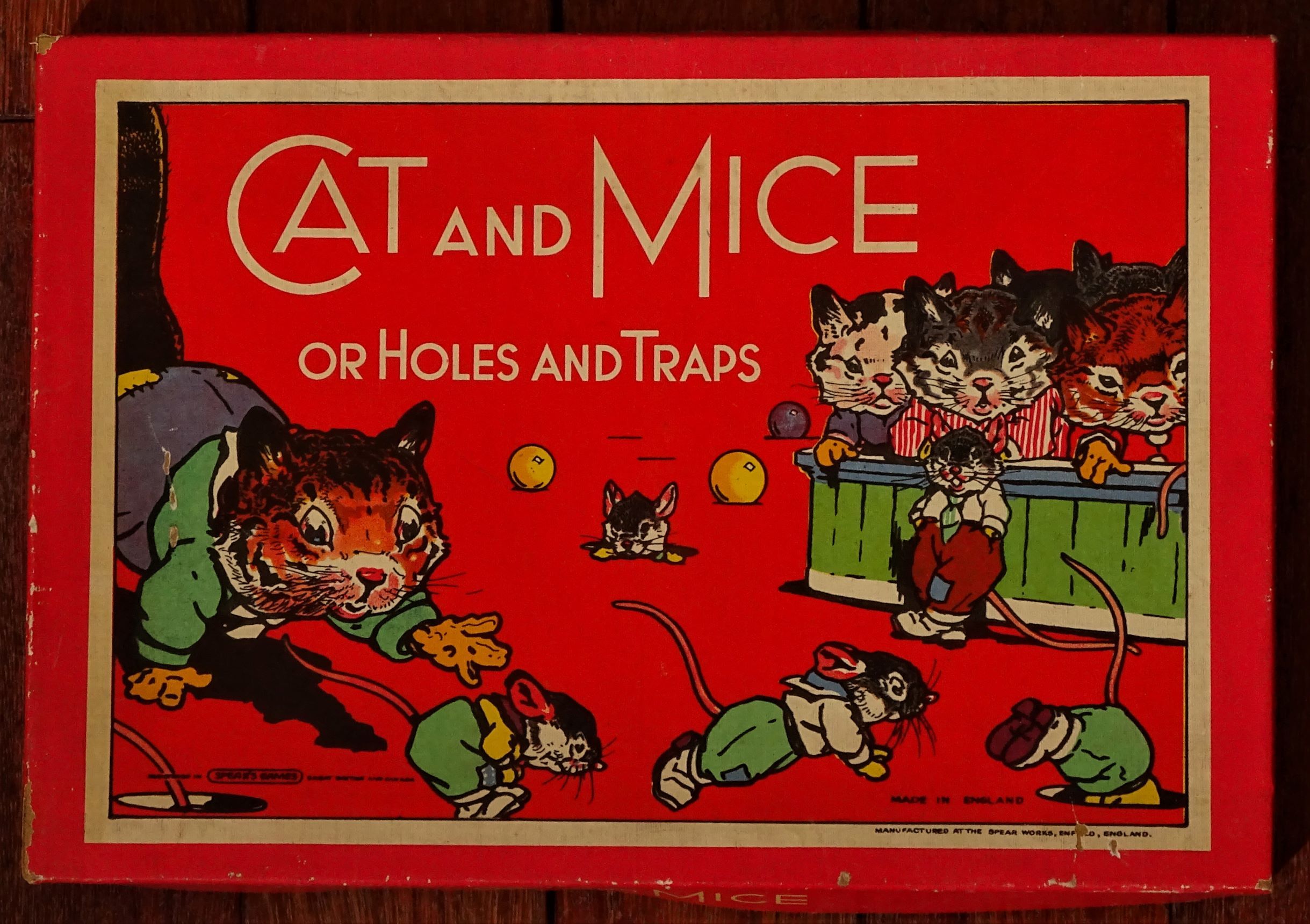 Cat & Mice or Holes & Traps box art