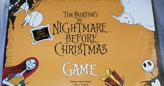 Nightmare Before Christmas Party Game, Board Game