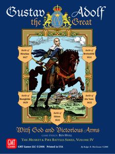 Gustav Adolf The Great: With God And Victorious Arms box art