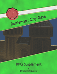 RPG Item: Battlemap: City Gate