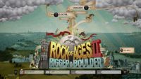 Video Game: Rock of Ages II: Bigger & Boulder