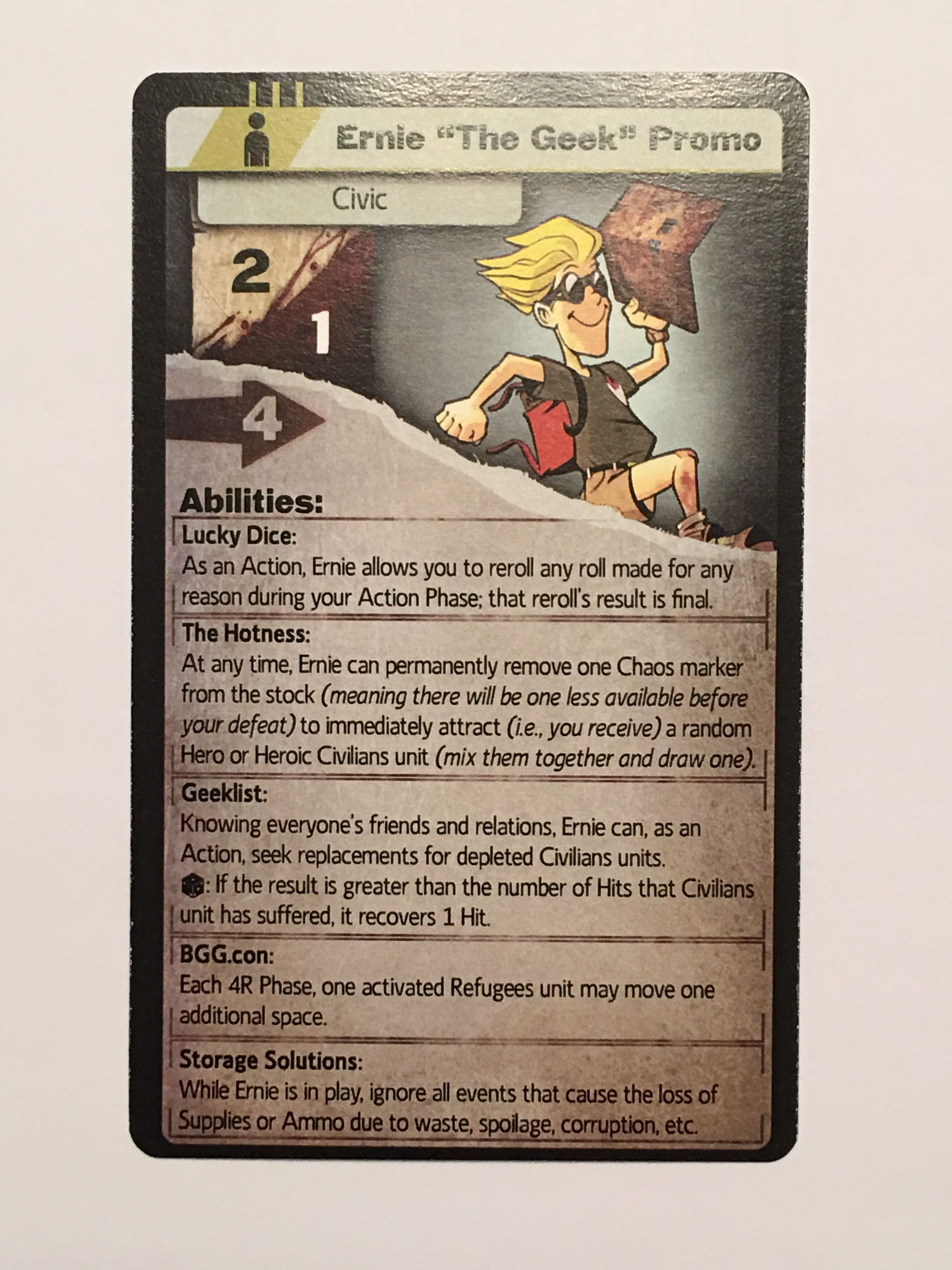 Dawn of the Zeds: Ernie "The Geek" Promo