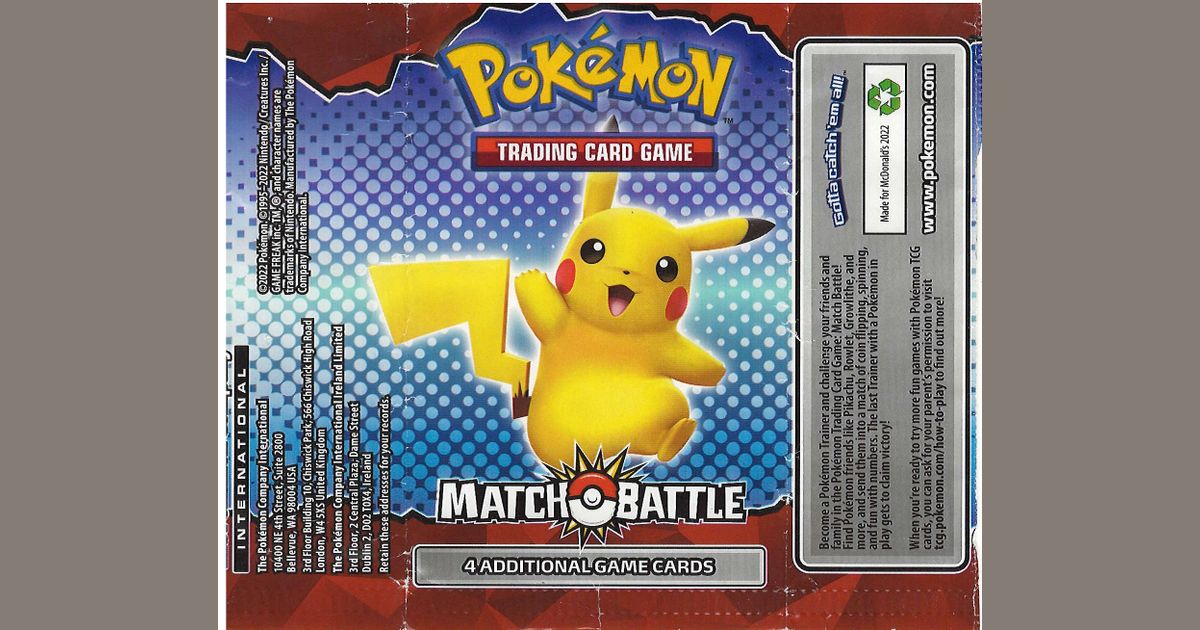 Pokmon Match Battle | Image | BoardGameGeek