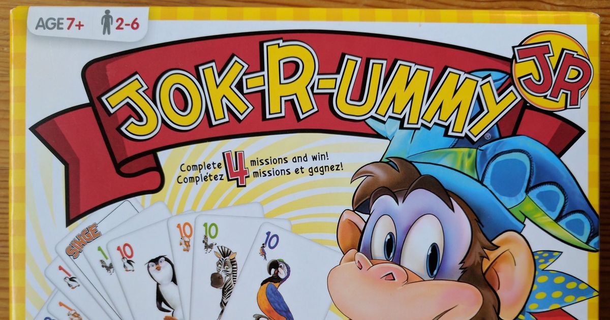 Jok-R-Ummy Jr | Board Game | BoardGameGeek