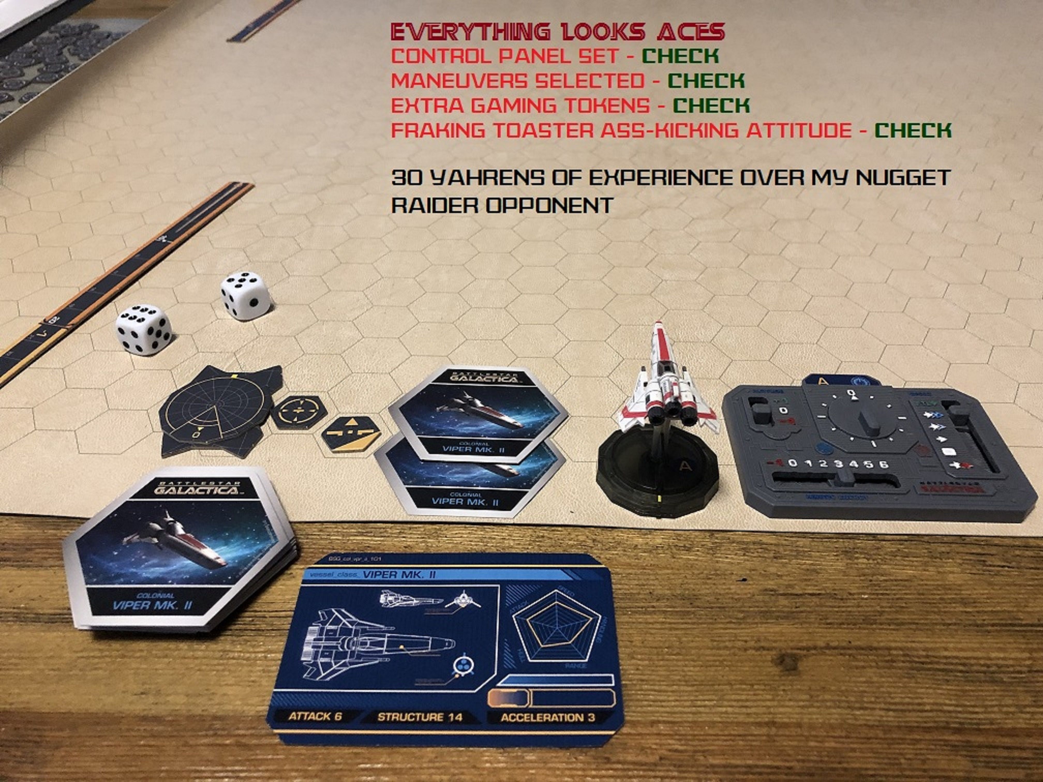 Toasted by a Toaster | Battlestar Galactica: Starship Battles – Starter Set