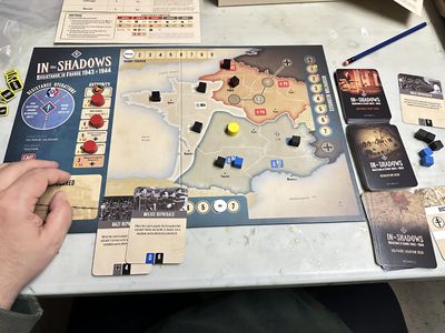 In the Shadows: Resistance in France 1943-1944 gameplay overview