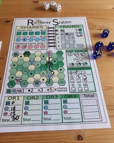 Board Game: Rollway Station