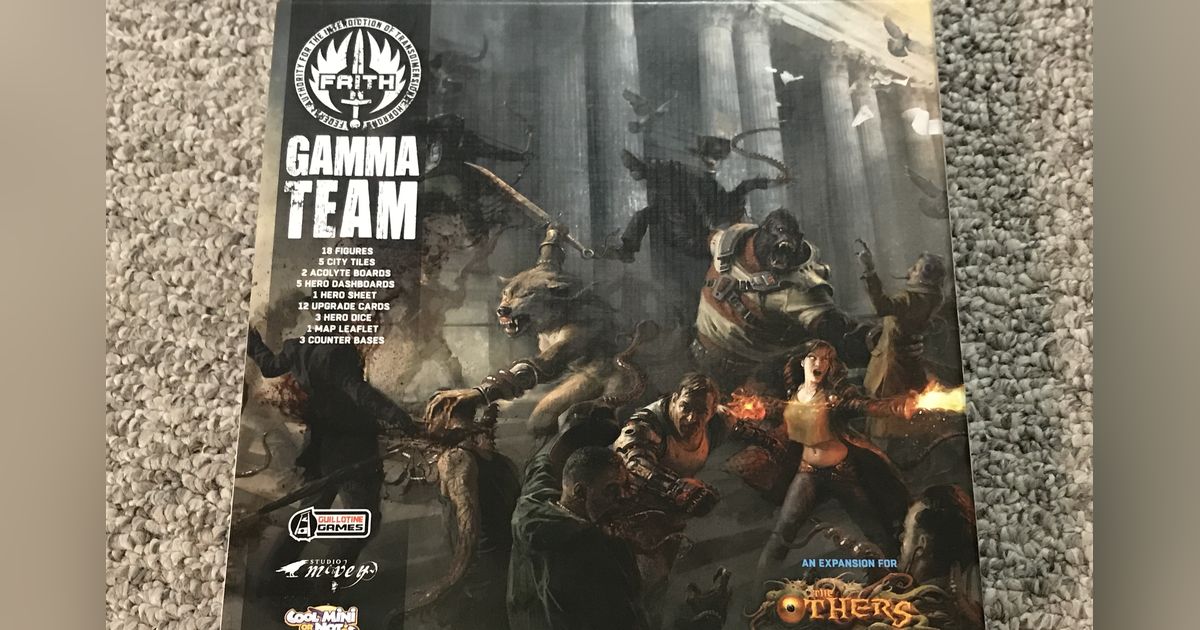 ボードゲーム　[日本語訳無し] ジ・アザーズ 拡張 ガンマチーム (The Others： 7 Sins Gamma Team Expansion) The Others: 7 Sins – Gamma Team Expansion | Board Game