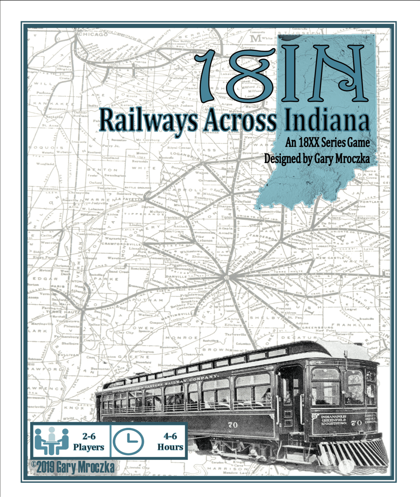 Coperta 18IN: Railways Across Indiana