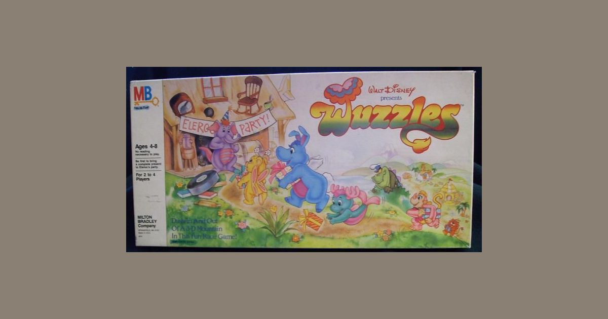 Wuzzles Board Game BoardGameGeek