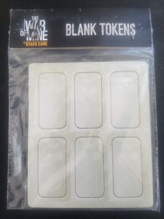 This War of Mine: The Board Game – Blank Tokens