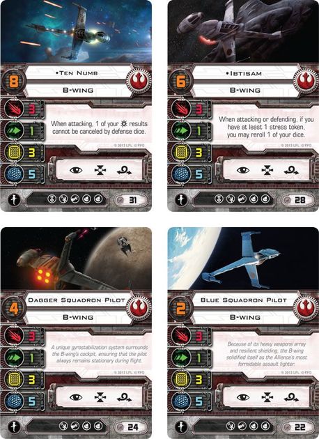 Star Wars: X-Wing Miniatures Game – B-Wing Expansion Pack | Image ...