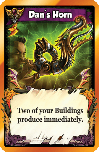 Vikings Gone Wild: Dan&#039;s Horn Promo Card