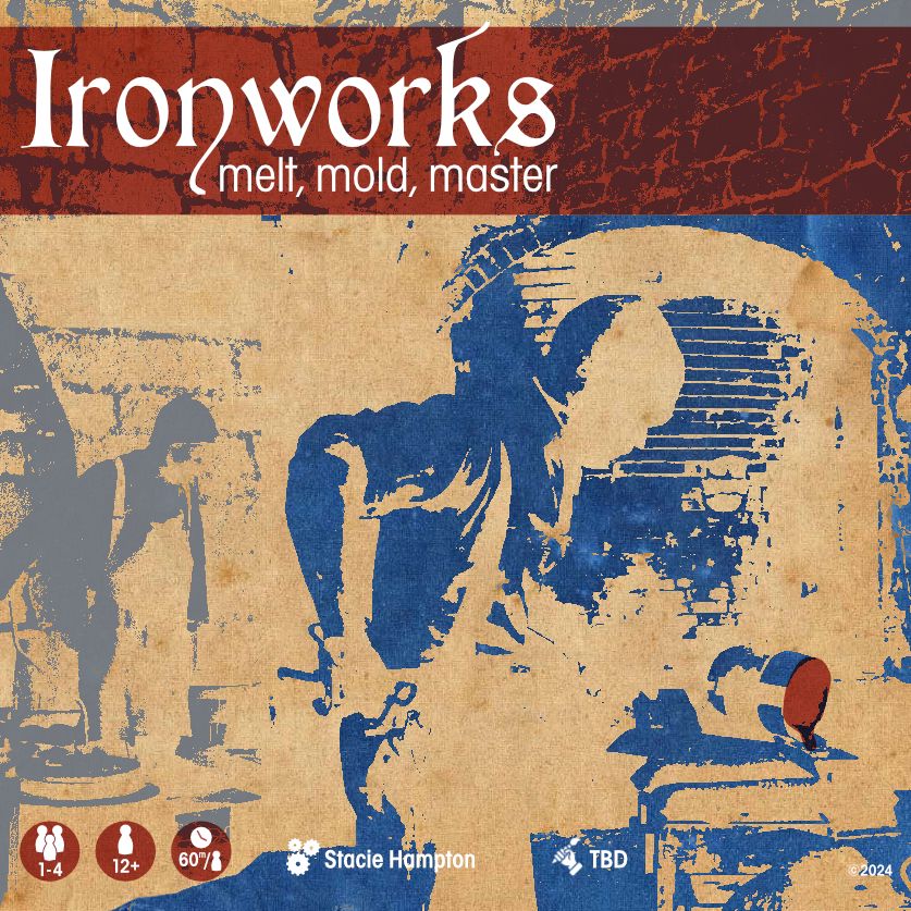 Cover art for Ironworks: melt, mold, master