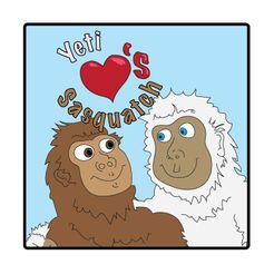 Yeti Loves Sasquatch