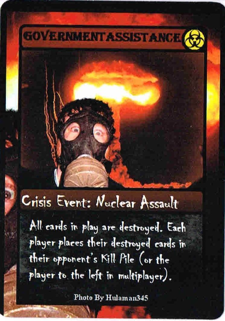 ZOMBIE APOCALYPSE: Crisis Event  Promo Cards